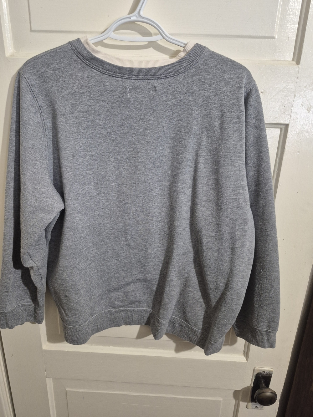 Vintage Tradition Embroidered Owl Sweatshirt Gray Fleece Women's XL 18 24" PTP - Picture 6 of 9